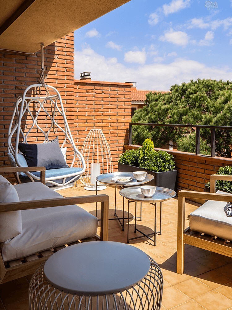 10个华丽的小露台创意，打造时尚的户外空间