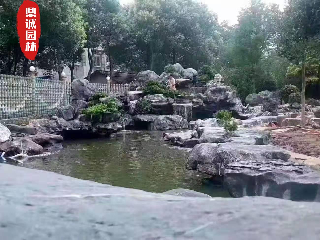 天然太湖石园林景观摆放观赏造景设计！