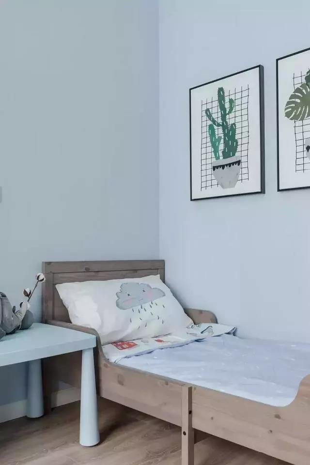 115平地中海三居室，蓝白分明，更显清爽