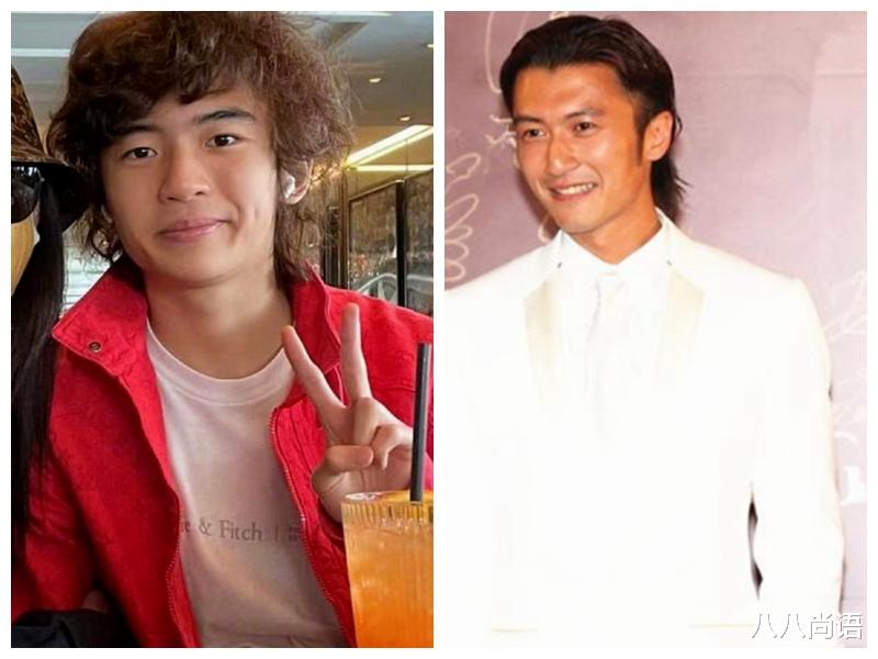 张柏芝|谢霆锋大儿子正脸照曝光，头发烫卷打扮时髦，身高已经超过张柏芝