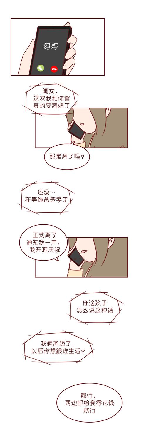 |等了10年了，终于等到爸爸妈妈离婚了