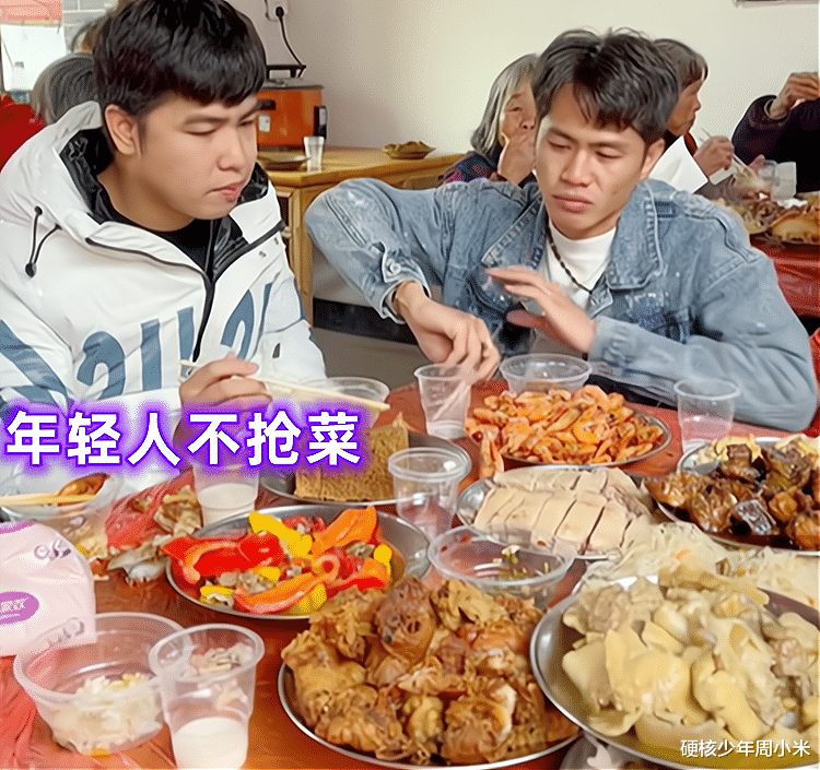 “差点没吃上菜!”女子去吃酒席遇抢菜,大妈们一口不吃直接打包