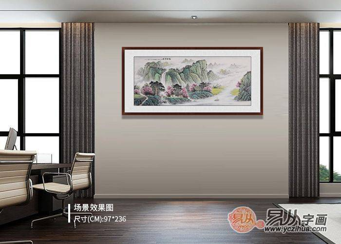 黄晓明|办公室装饰画怎么选 这几幅经典百搭送给毫无头绪的你