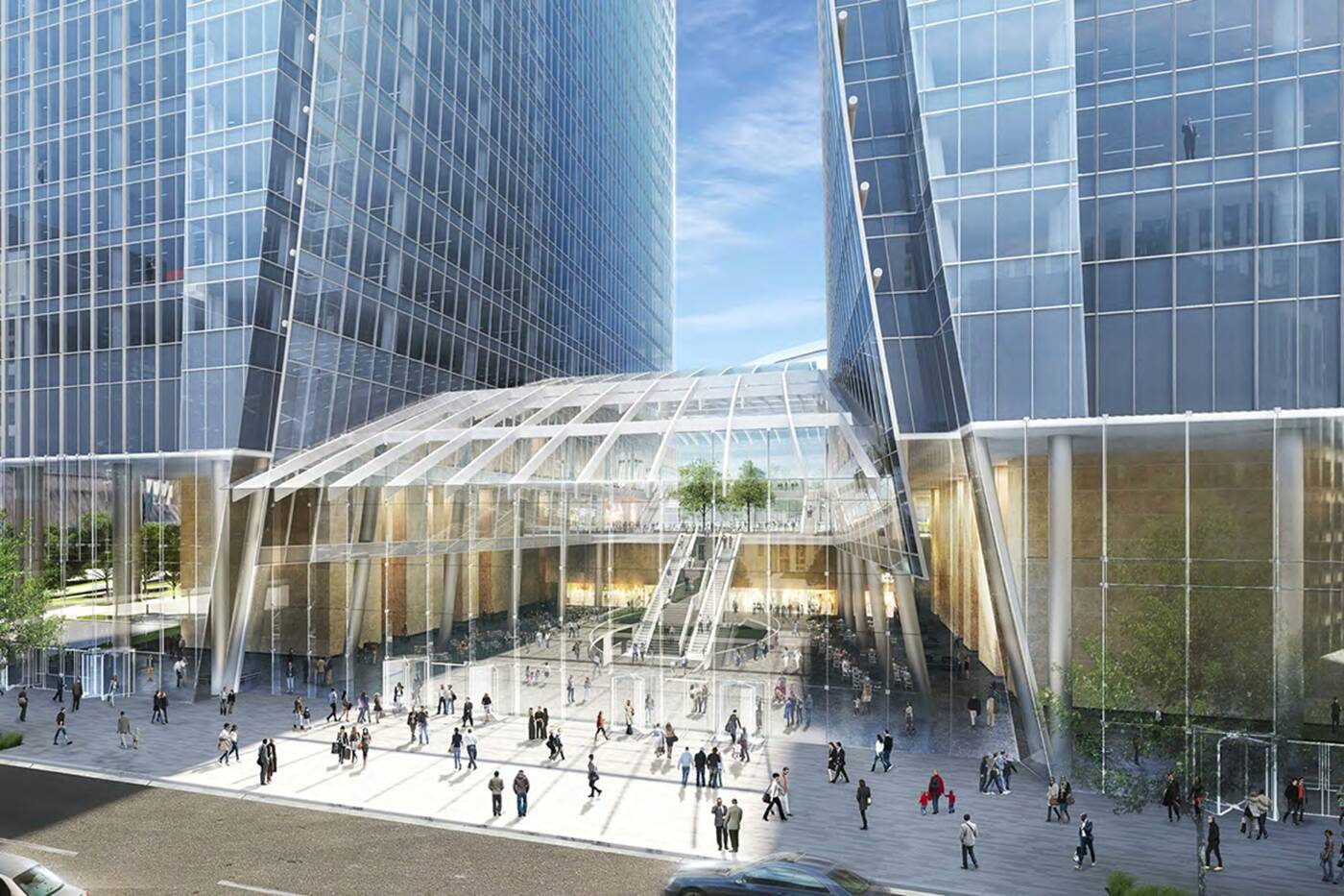 多伦多地标性项目‘联合公园’,超高层设计灵感源自烟花