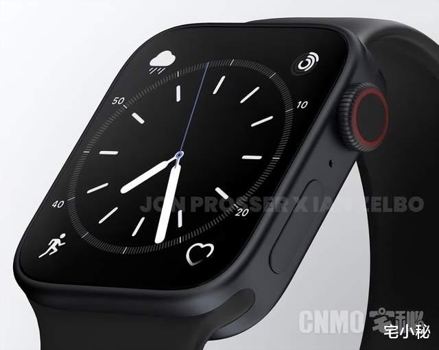 达达|Apple Watch Series 8渲染图曝光 这次真的是直角边！