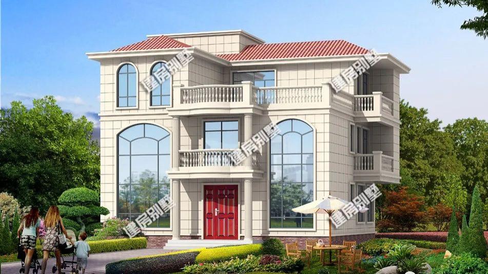 农村建房要讲究实用性，像这栋别墅，既漂亮又很适合乡村生活