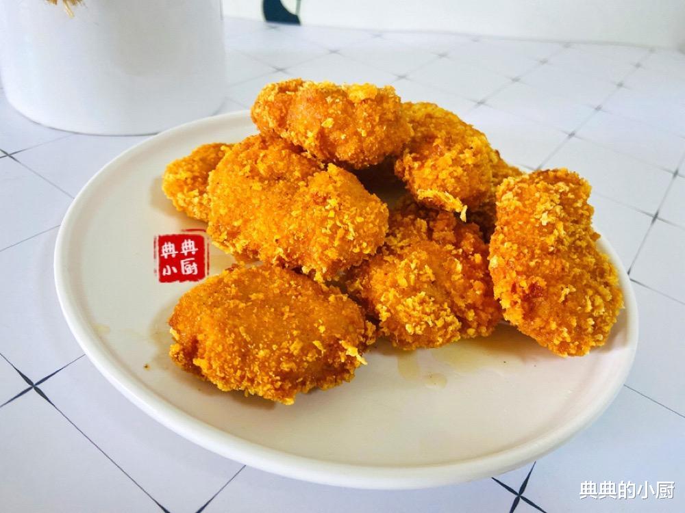 脆皮鸡块的家常做法，手残党真的做不出好看的形状，凑合着看吧