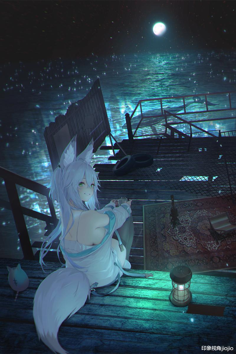 |自带故事感的同人插画作品，角色性格及场景刻画都较为饱满