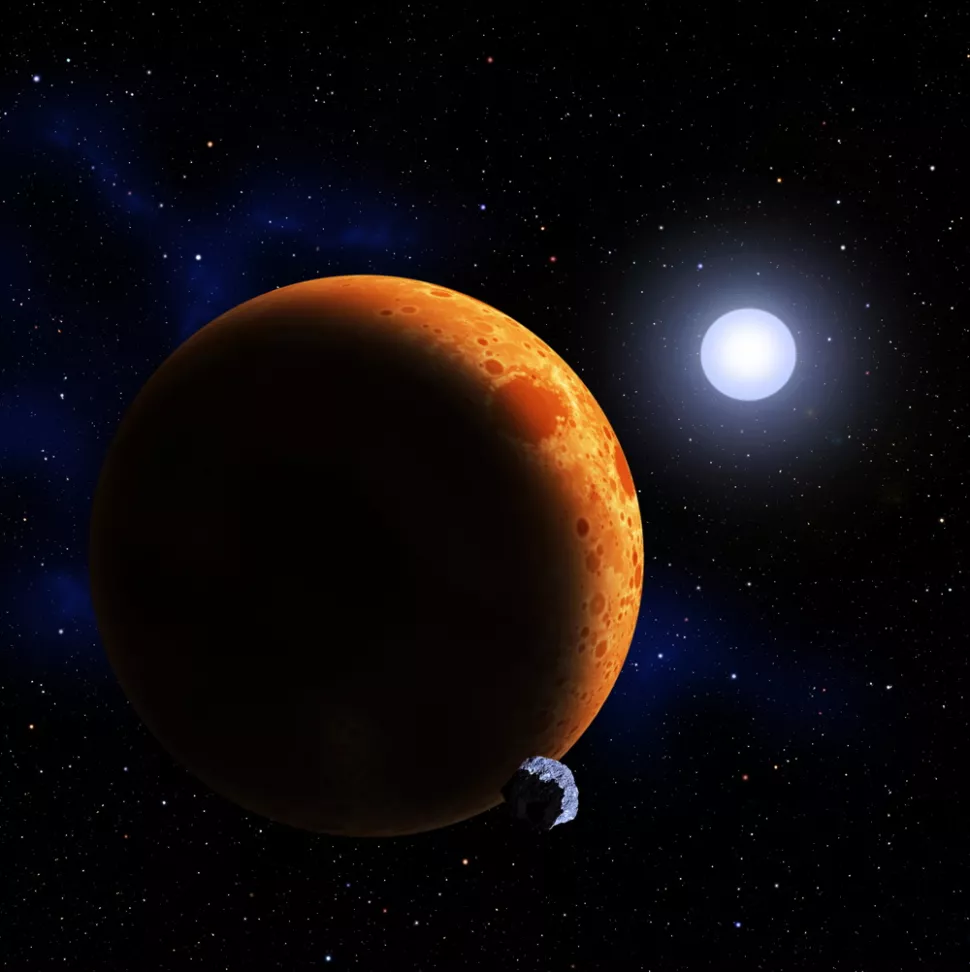 小如月亮,重如太阳,一颗特立独行的白矮星