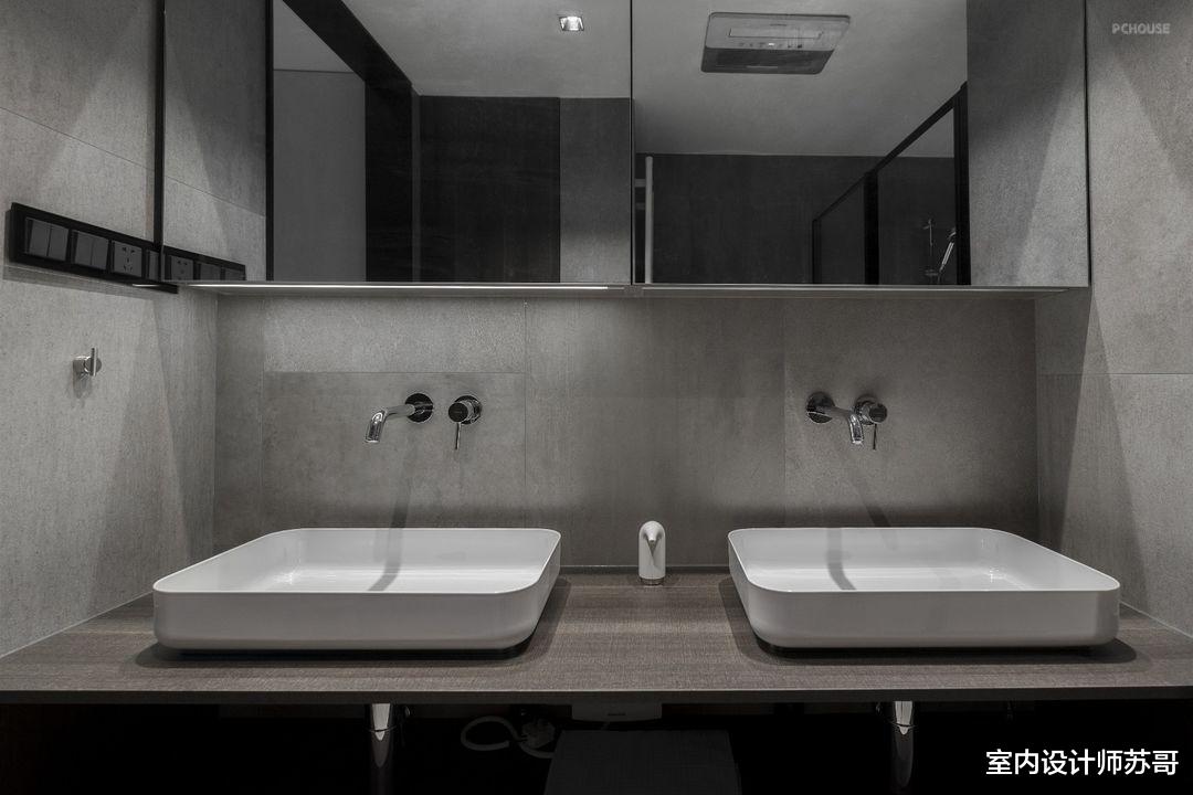 以黑色为主题的三居室,让生活回归本真,这么个性的家真美!