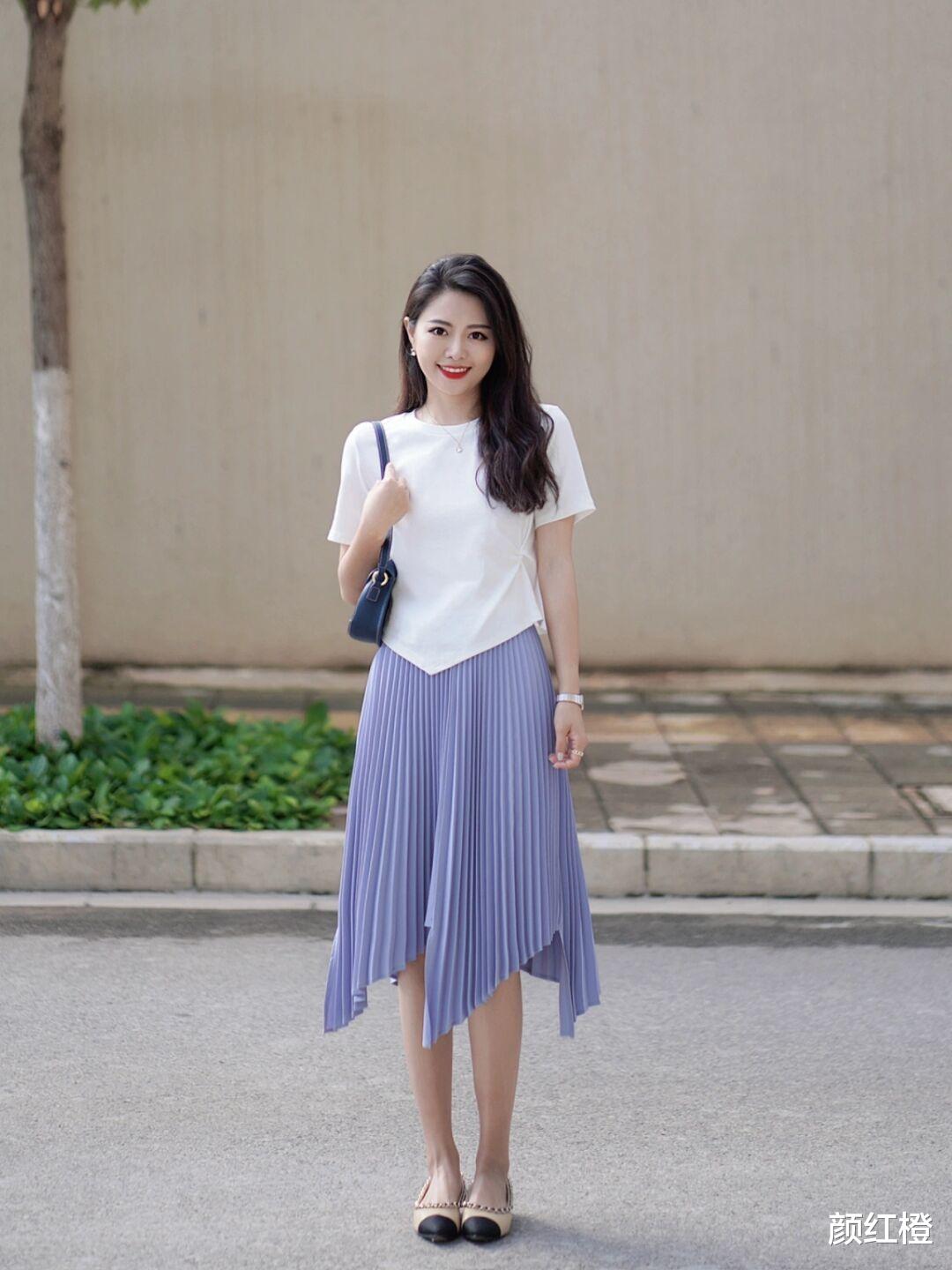 清凉舒适又洋气的夏季穿搭，简约低调不挑人，让你轻松美出新高度