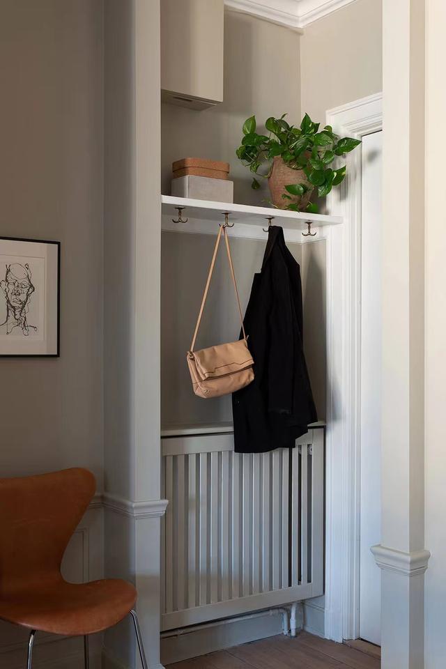 44平一室小户型,温柔的米色调,每个角度都显得闲淡舒适