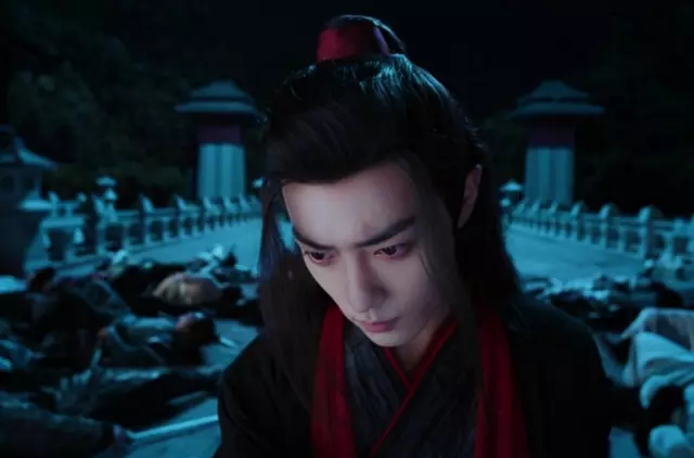 旭凤|古装男神黑化对比,赤羽靠眼线,旭凤变冷酷,魏无羡还是温柔如初