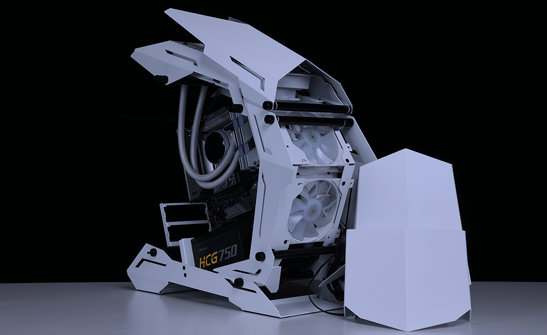 高通骁龙|迷你版“巨物”异形机箱，搭配可超频的非K酷睿i5-12400装机分享