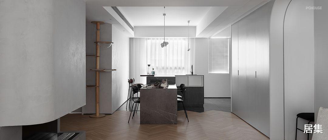 三居室这样装才舒服，客厅结合衣柜，120平美出新高度