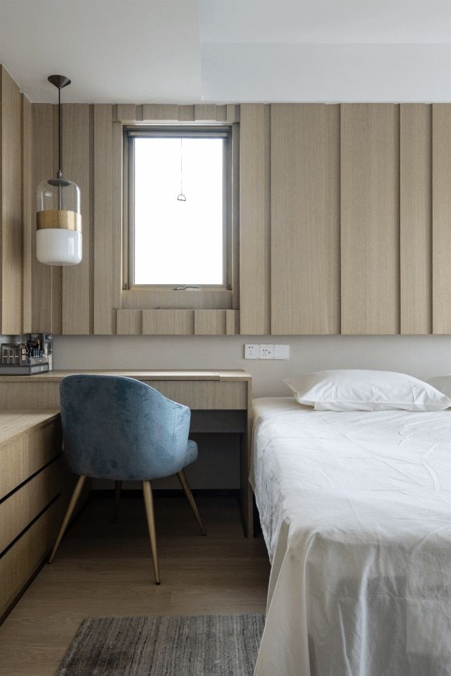 5居变2居:简约通透的150m2留学生之家,也太香了吧!