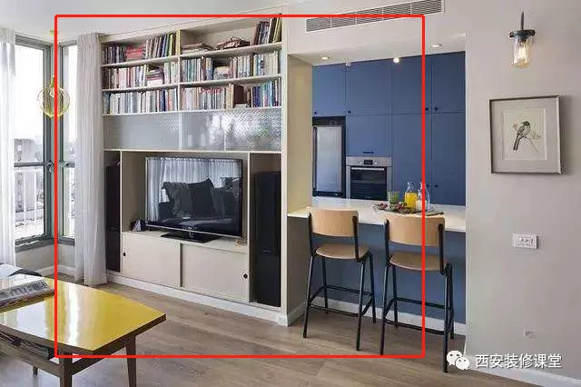 牺牲墙体镶嵌收纳柜，实用而且好看