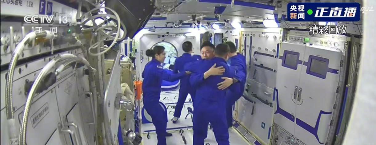 神舟十四、十五6名航天员太空会师,从此以后,我们上面一直有人