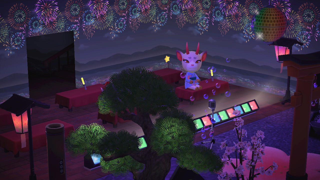 动森dlc装修｜佳芝- 在和风舞台上高歌！(室内篇)