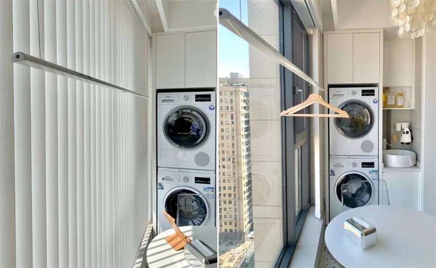 为何有钱人家的阳台上,都不装晾衣架?看完才懂,这样设计真爽