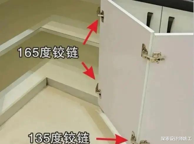 厨房越小，越要注意转角收纳，试着从地柜入手，不易造成空间上的浪费