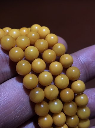 老蜜蜡|藏传 爆老：老蜜蜡+红珊瑚绿松石108颗念珠