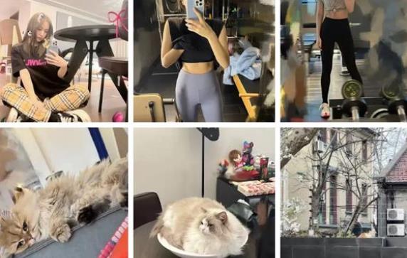 程潇|程潇晒出健身照，身材纤细无赘肉，网友都在关注马甲线