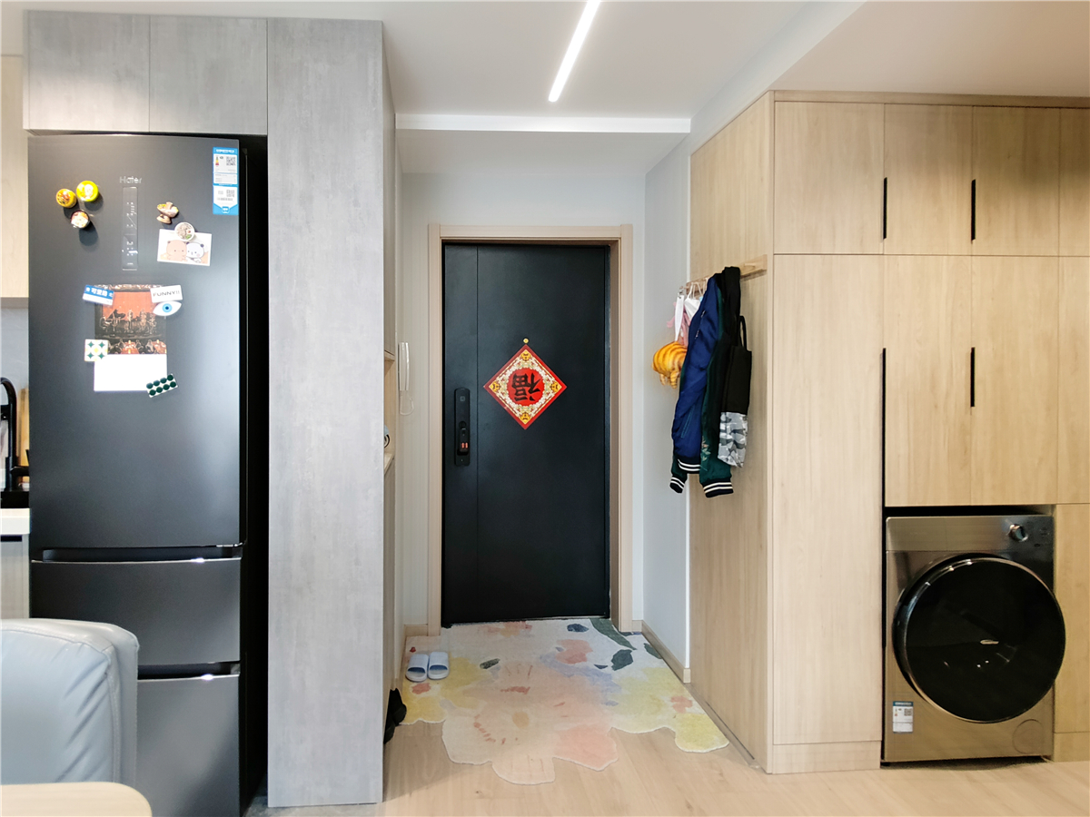 宝山区51平一室户改造,开放式功能齐全!