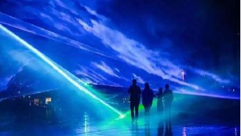 假日旅游|外滩的灯“搬”来了崇明，这场灯光秀你一定要看！