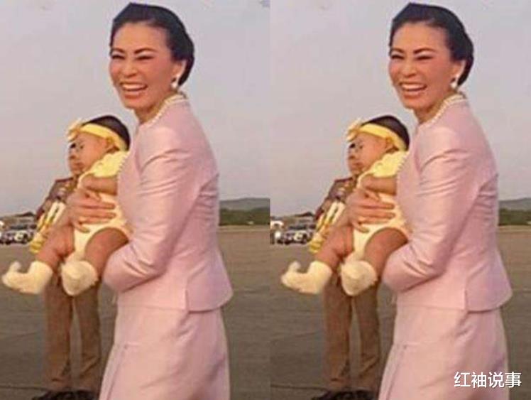 苏提达|苏提达王后心酸时刻：7岁儿子泰王不承认，母爱只能给粉丝孩子