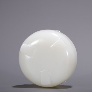 和田玉籽料|旧藏·和田玉籽料素面香炉