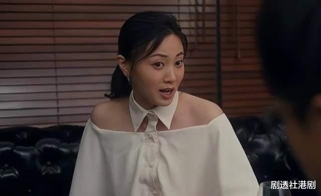 TVB|TVB知名女星演气质名媛!与男主角激吻到嘴唇变形,高颜值抢镜