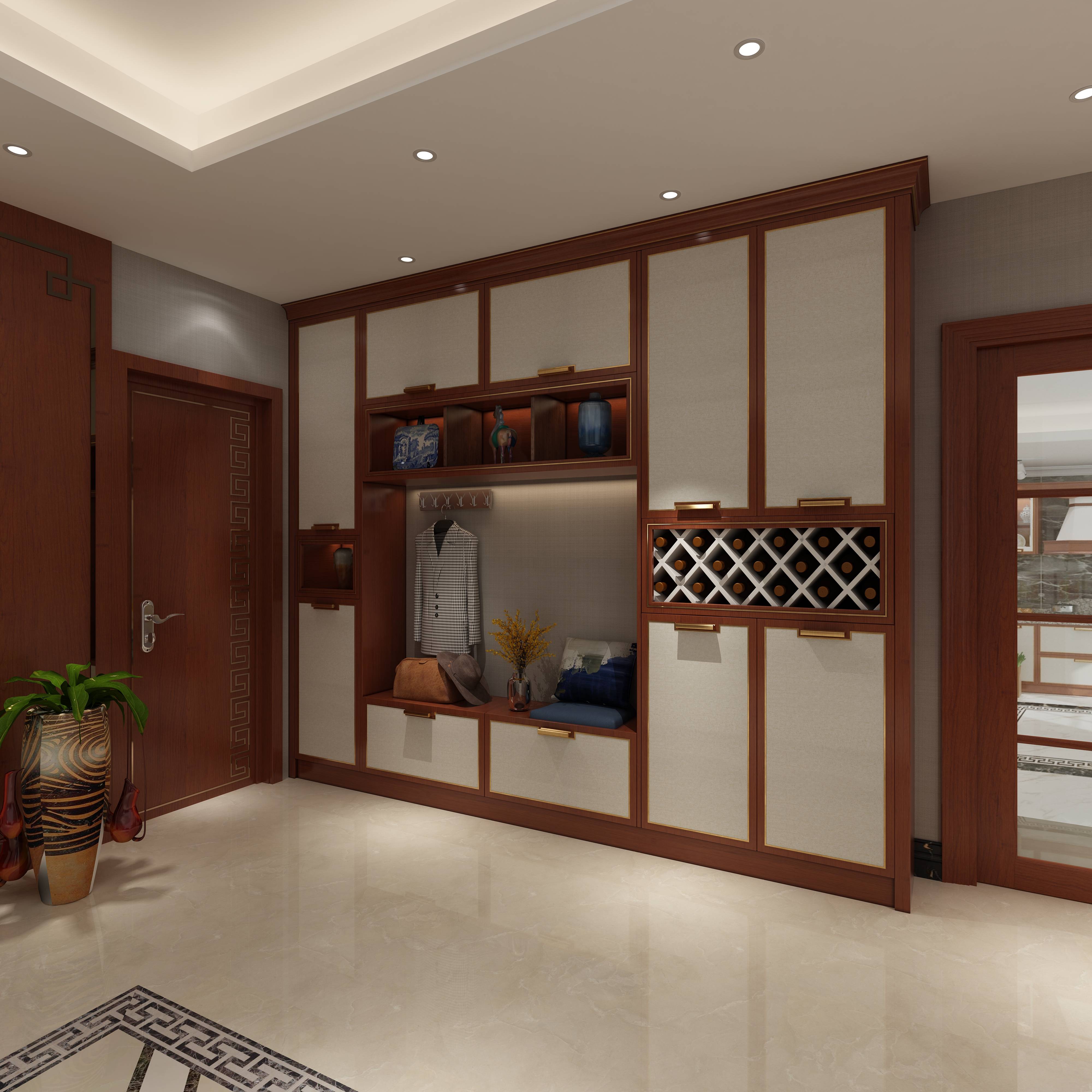 为什么你家总是看起来很乱？掌握玄关柜4个设计要点，进门就惊艳