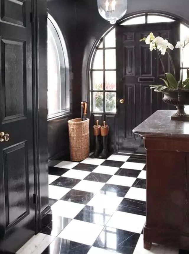 玄关瓷砖居然可以这样铺,分分钟邻居挤破门!