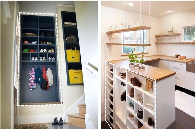 如果家里有个楼梯,我也在两边侧墙做衣帽间!至少能装下半个家