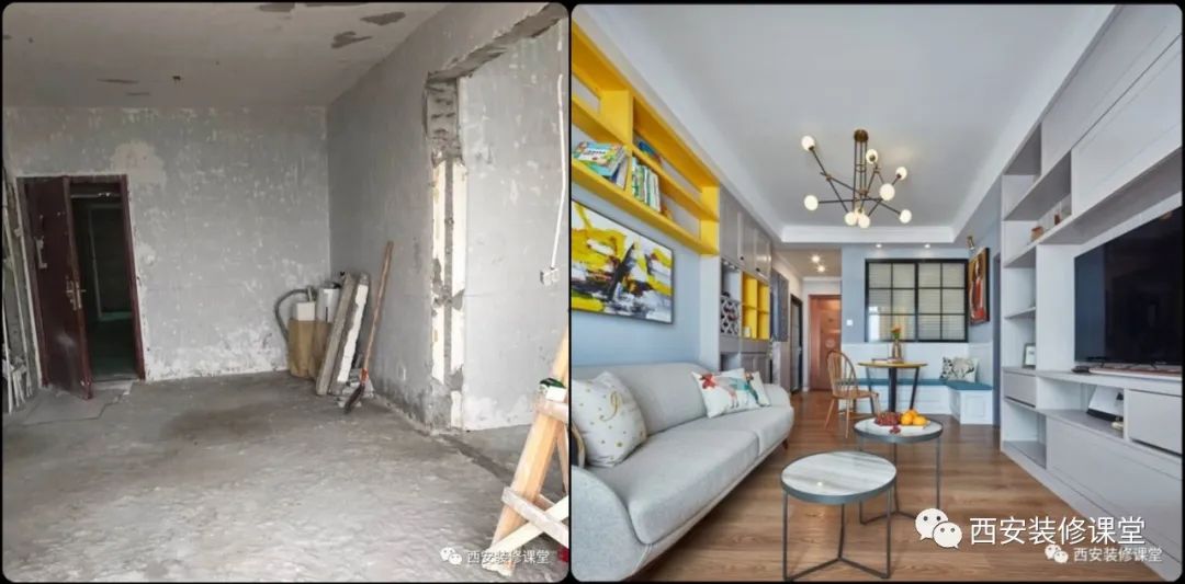 平时茶几吃饭,不要餐桌,餐厅咋装修?