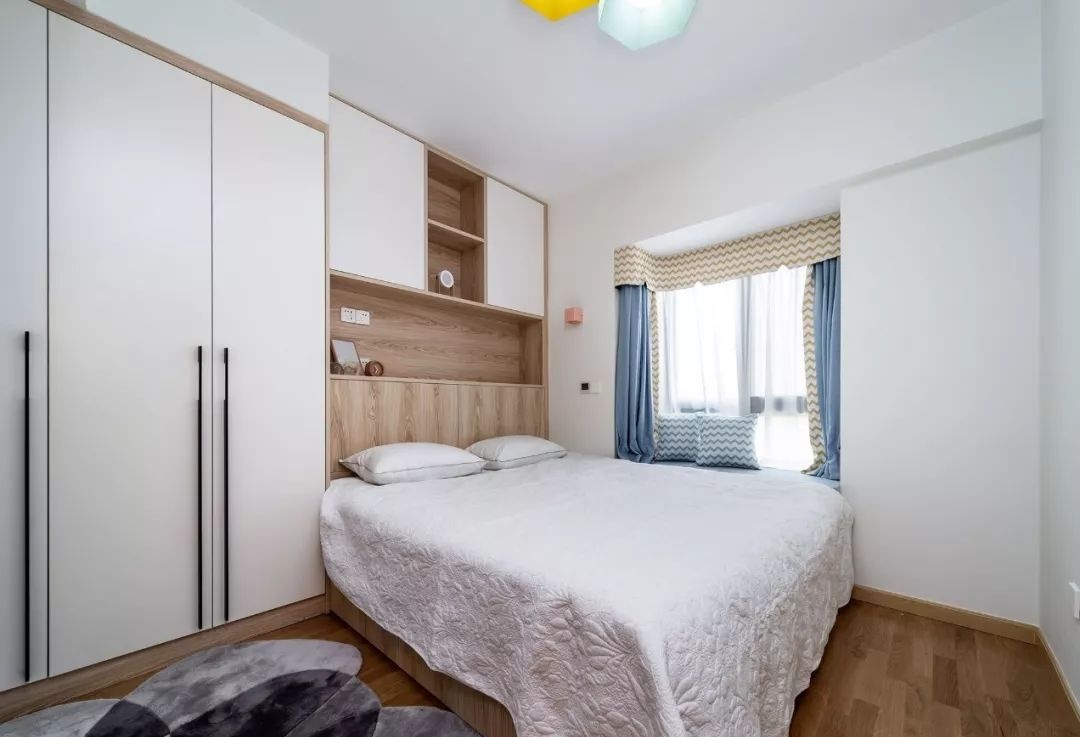 97㎡现代北欧风,空间利用太绝了,这是什么神仙操作?