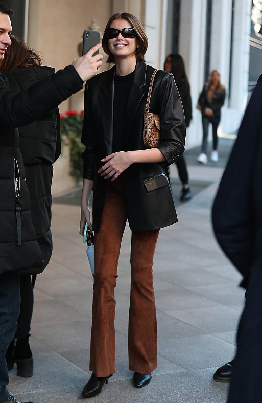 刘诗诗|刘诗诗穿西装就很好,时尚干练很优雅,超有型