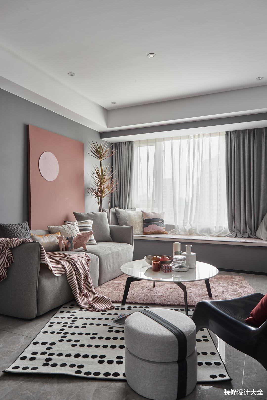 我见过最有气质的家，当高级灰遇上摩登感，这套89㎡有点不一样！