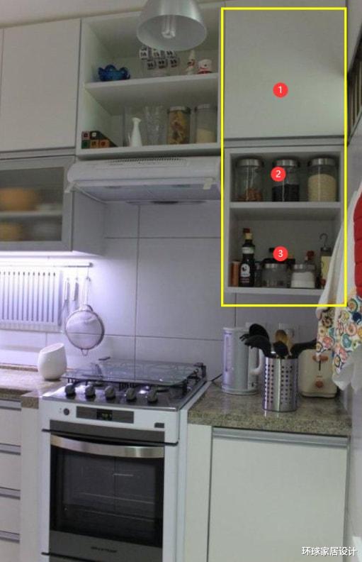 别再傻傻装大吊柜了,三段式功能才更强大,同样空间能有3倍收纳