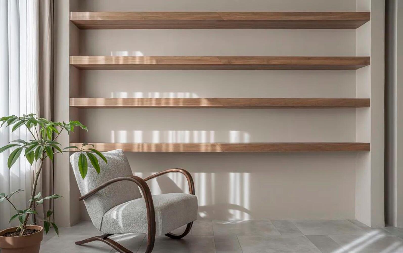 难怪很多人不给家里安装踢脚线,她120㎡新家,温柔又高级