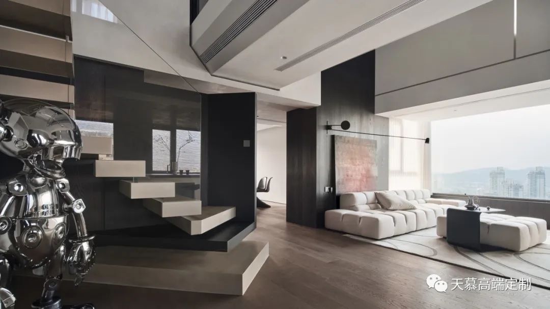 87㎡极简定制,单身的她为自己打造最舒适的居所