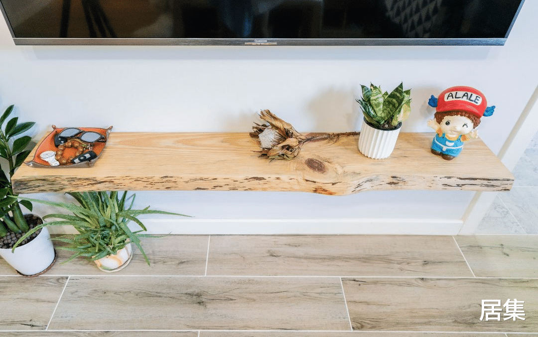 61平的旧房，改造后添加绿色，给空间带来绿意和生机