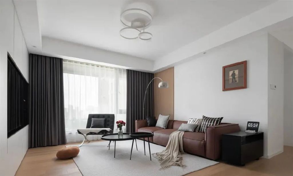 89㎡自然原木三居,收纳充足、干净舒适,把理想搬进日常!