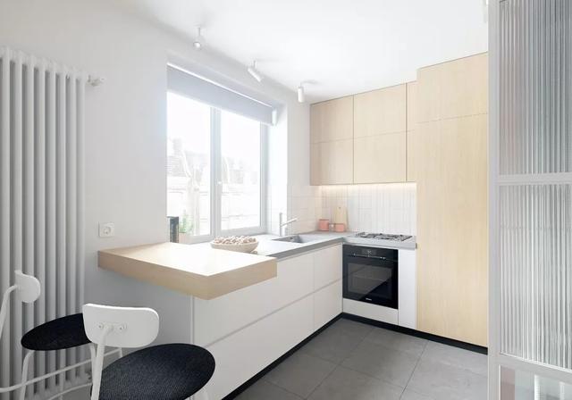 42平米的小蜗居,装修设计巧妙且实用,盒子状的卫生间真特别