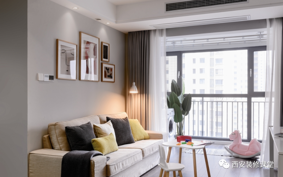 阳台装修,如何兼顾休闲和晾衣?