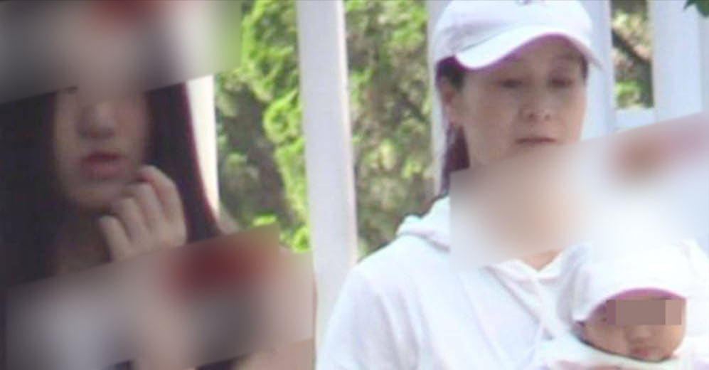 李嫣|海哈金喜带女儿散步，孩子五官随爸爸李亚鹏，长得太像姐姐李嫣了