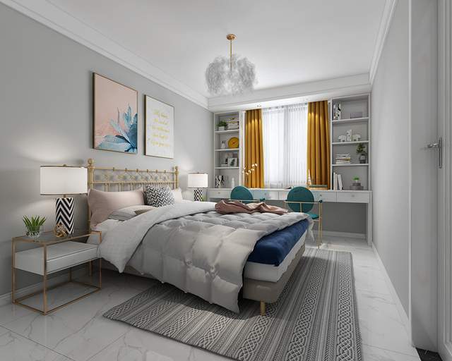 109平米现代风三居室,摒弃繁杂装饰怎么简单怎么来居然挺时尚