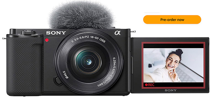 相机|索尼vlog系列相机产品更新，是新ZV系列，不过定位为入门/中端