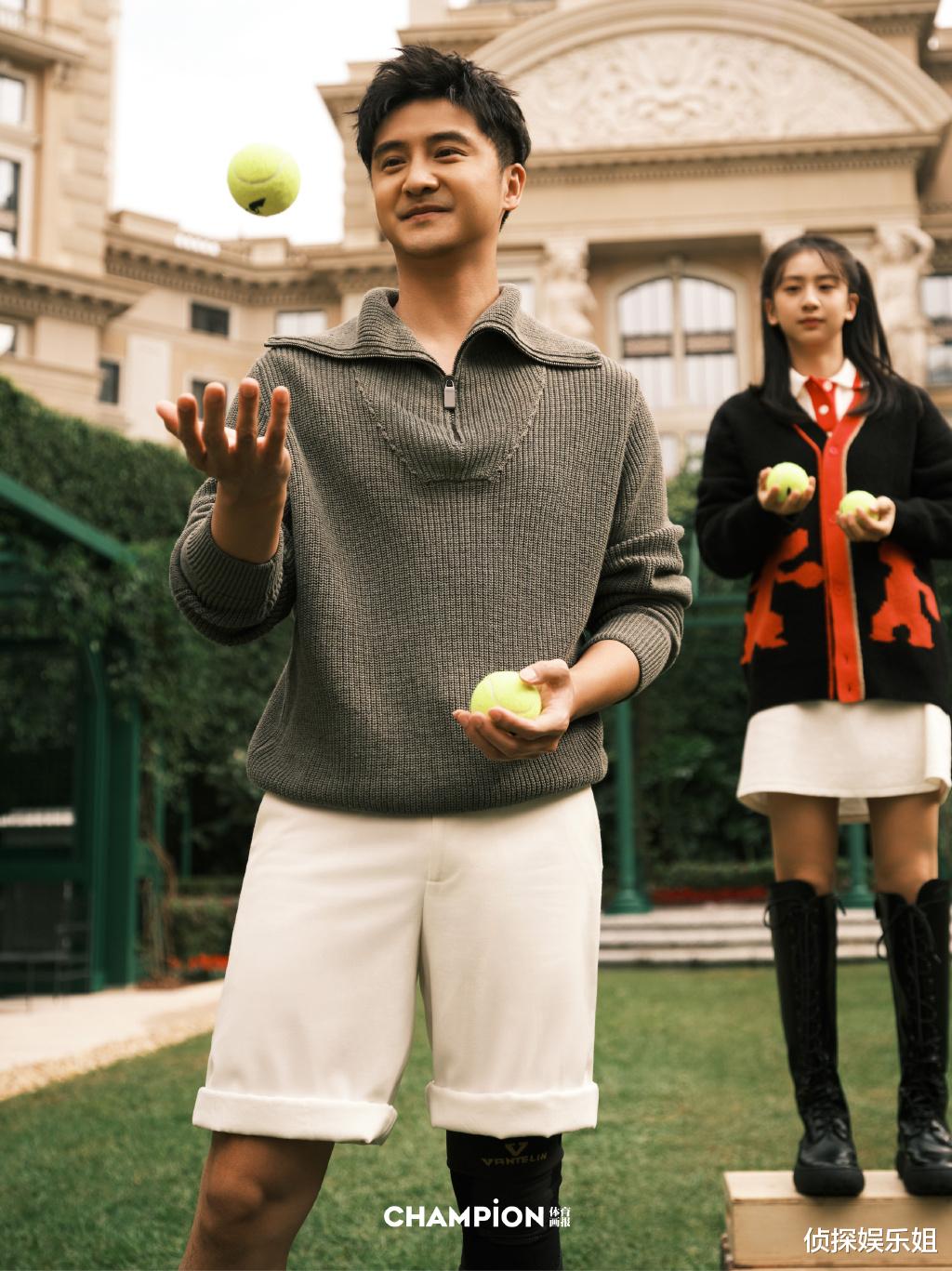 田雨橙|田亮与女儿拍亲子写真,14岁森碟变运动美少女,身高优越颜值超高